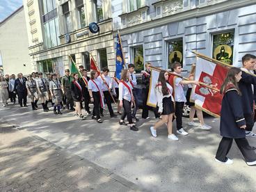 Wieluń: uczcili 234. rocznicę uchwalenia Konstytucji 3 maja